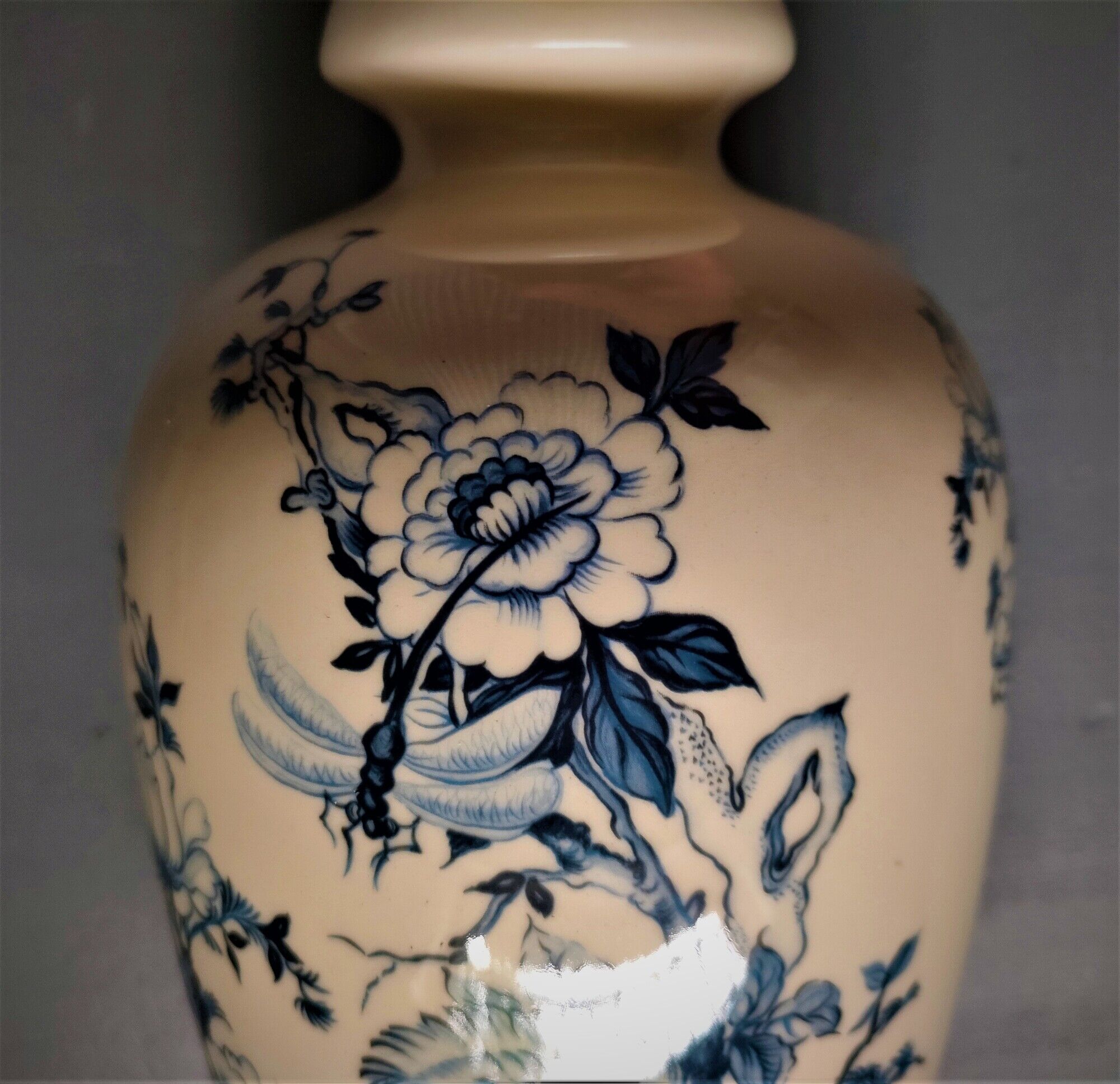 Tetras Lamp Foot - China - XXth - A lustro (ceramic)
