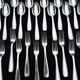Alfenide 37-piece cutlery set for Christofle Saturne model