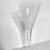 6 Saint-Louis Crystal Glasses - Nelly Model