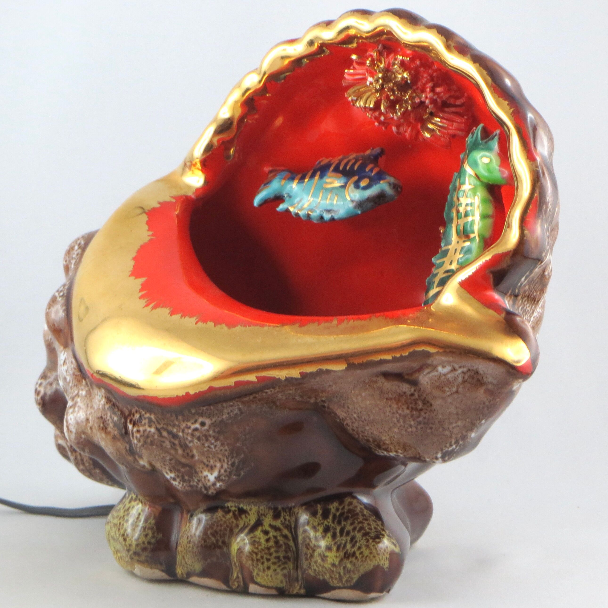 Mold, night light large ceramic Vallauris vintage 60/70