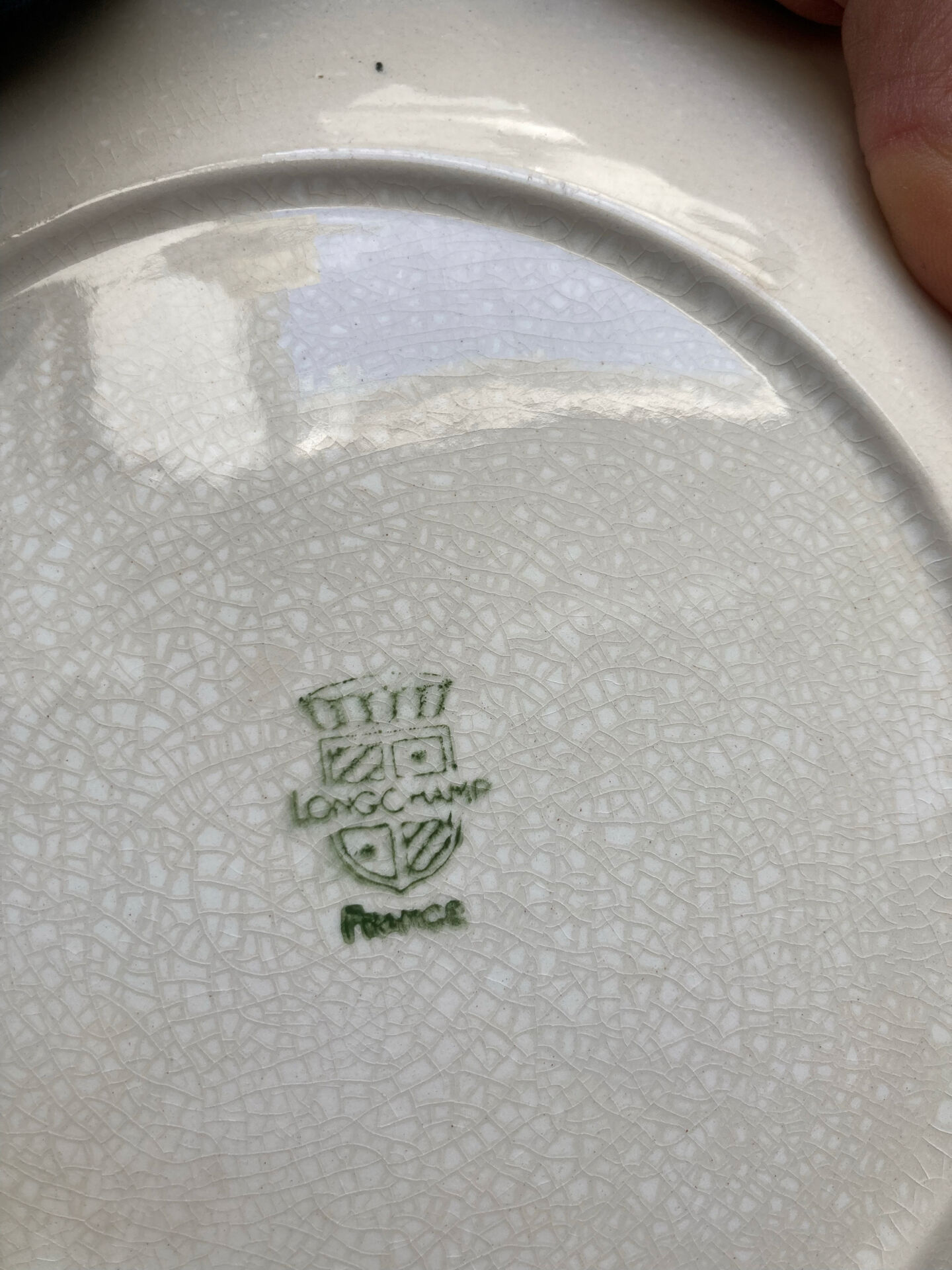 Lot of Longchamp plates