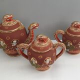 Tea set Satsuma porcelain from Japan
