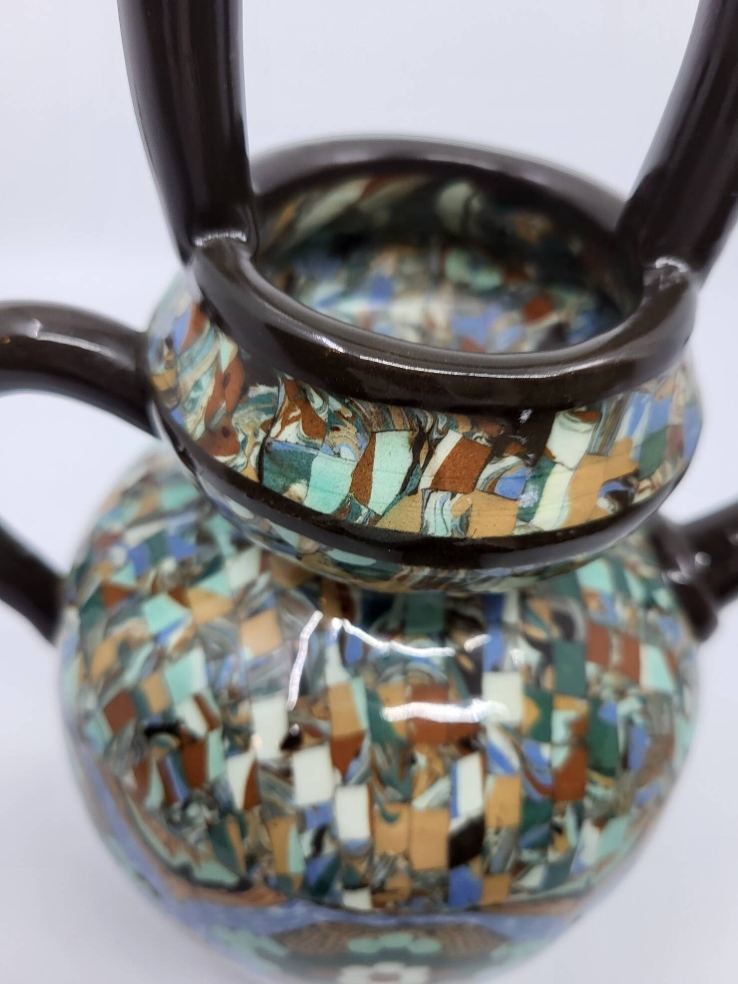 Chevrette Jean Gerbino ceramic, France Côte-d'Azur 1950