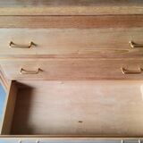Commode vintage pieds compas