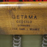 Salon set "Cigar chair GE 240" Hans J. Wegner Denmark, 1960