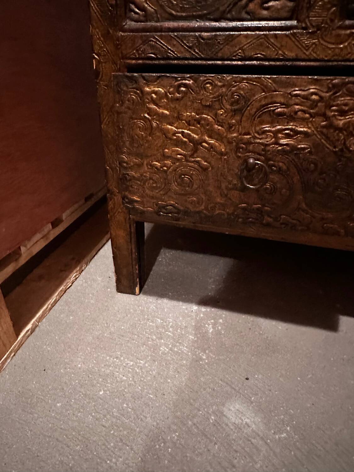 Ancient Tibetan commode