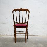 Old Napoleon III wooden chair