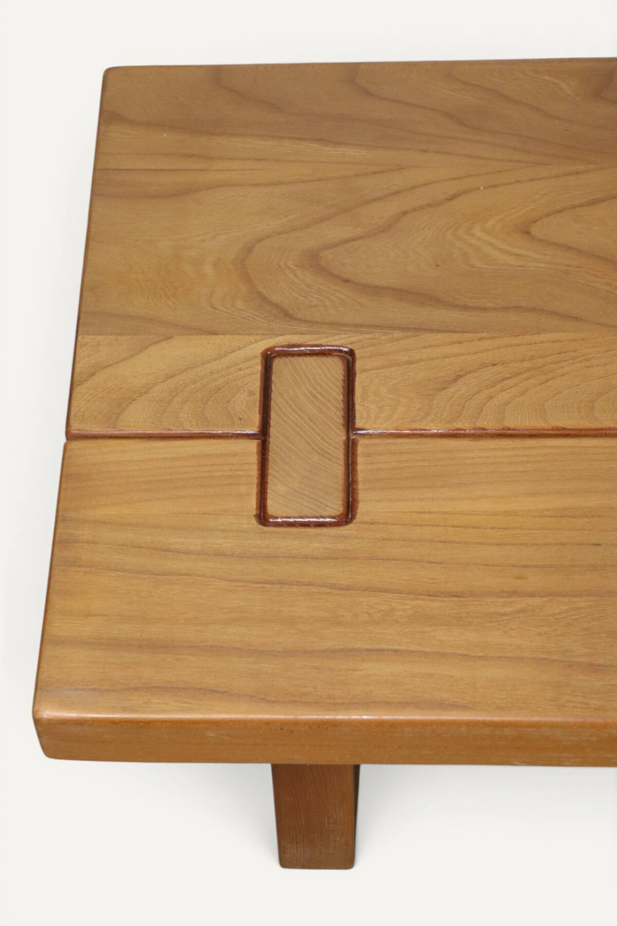 Regain coffee table in solid elm - 1970s
