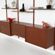 Teak shelving unit, Danish design, 1960s, designer: Poul Cadovius