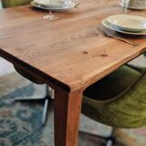 Danish Farmhouse Table with Patina