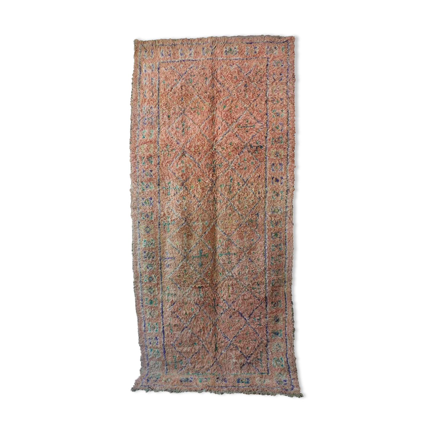Moroccan vintage carpet - 156 x 360 cm