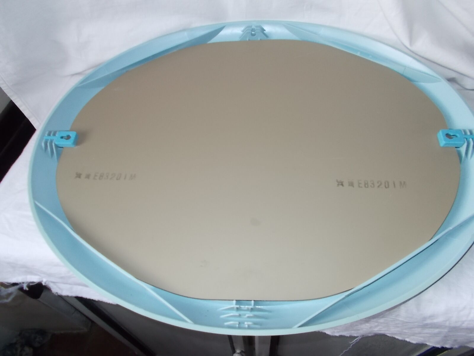 Vintage blue mirror 55x45cm