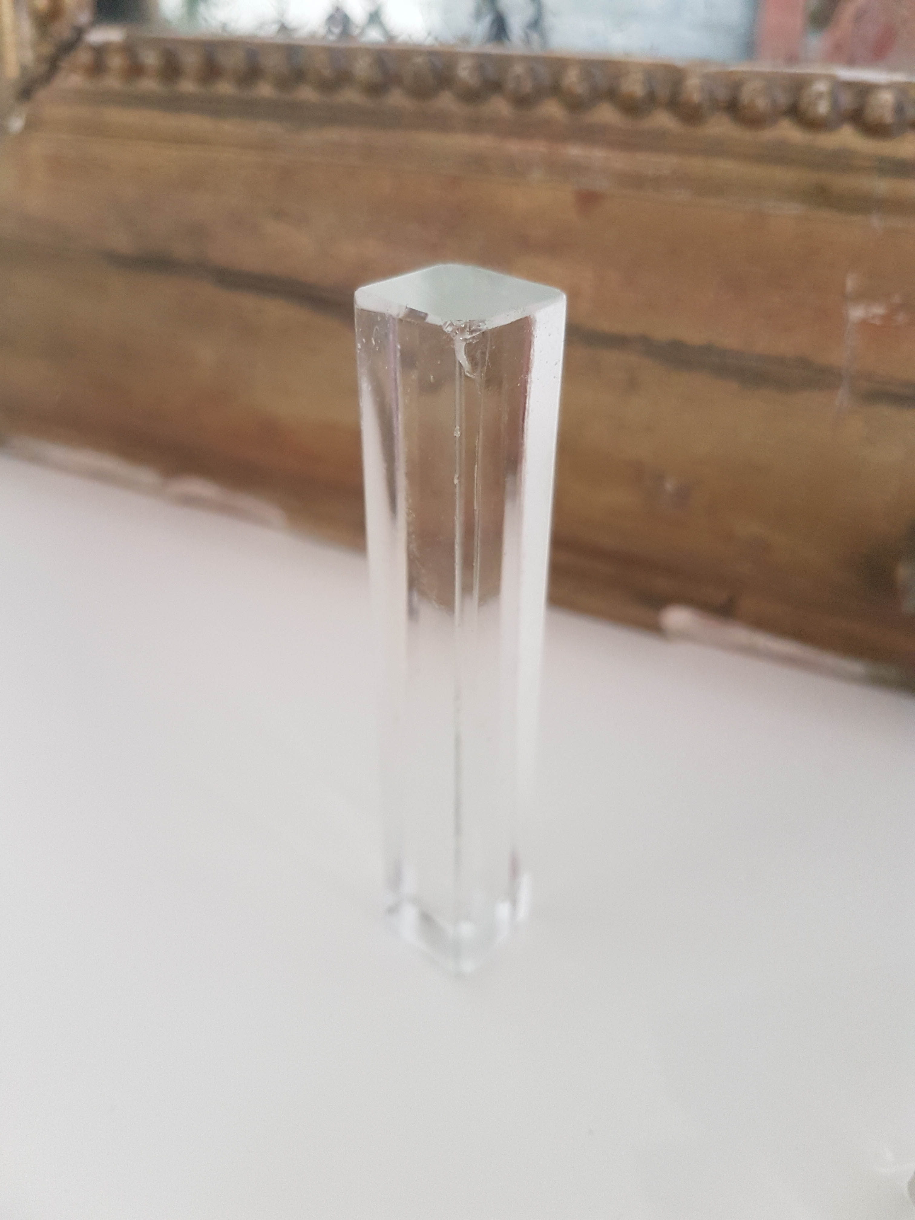 Lot de 6 porte-couteaux en cristal Tchécoslovaque