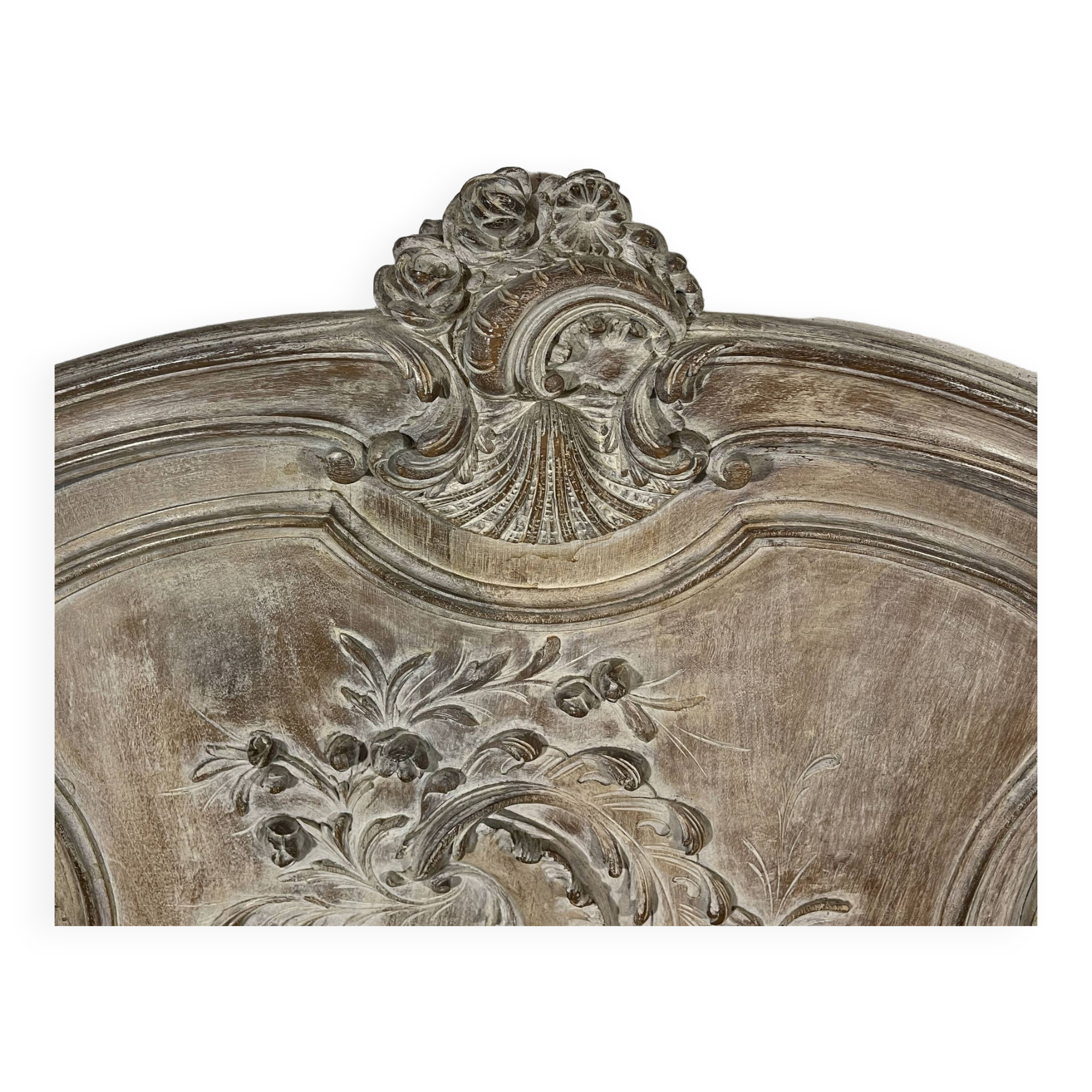 Louis XV rocaille headboard