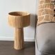 Lampadaire raphia naturel
