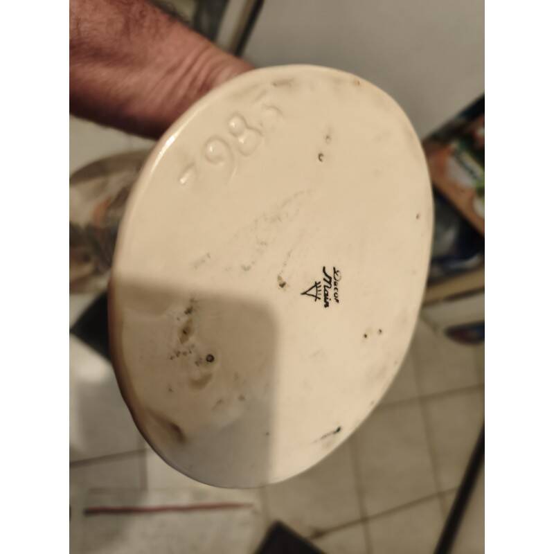 Vintage earthenware vase: Tess
