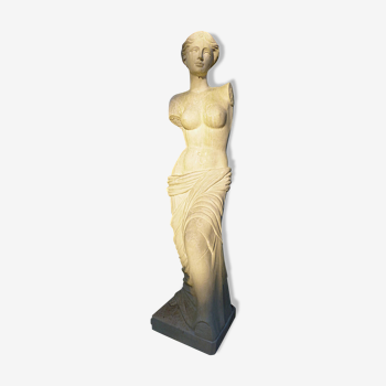 statue Venus de Milo en plastique résistant aux chocs et uv très légère se déplace facilement 2 disp