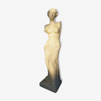 Venus de Milo statue in shock and UV resistant plastic, very light, moves easily 2 options