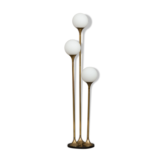 Italian brass floor lamp