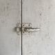50's off-white industrial cabinet