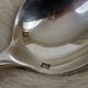 Set of 6 teaspoons in silver metal 18gr