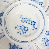 Set of 5 Longchamp plates