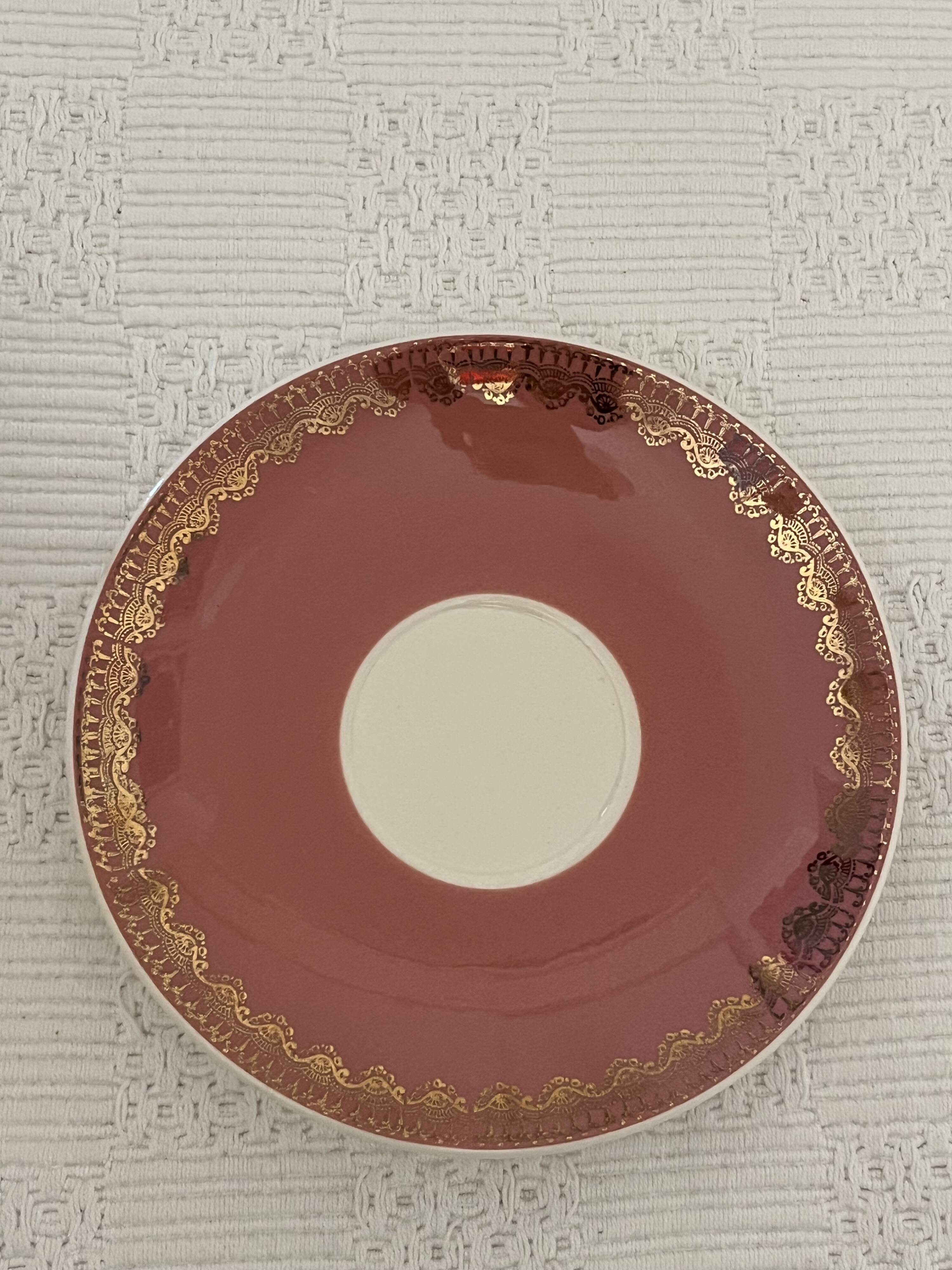 Milk jug and saucer set We Two