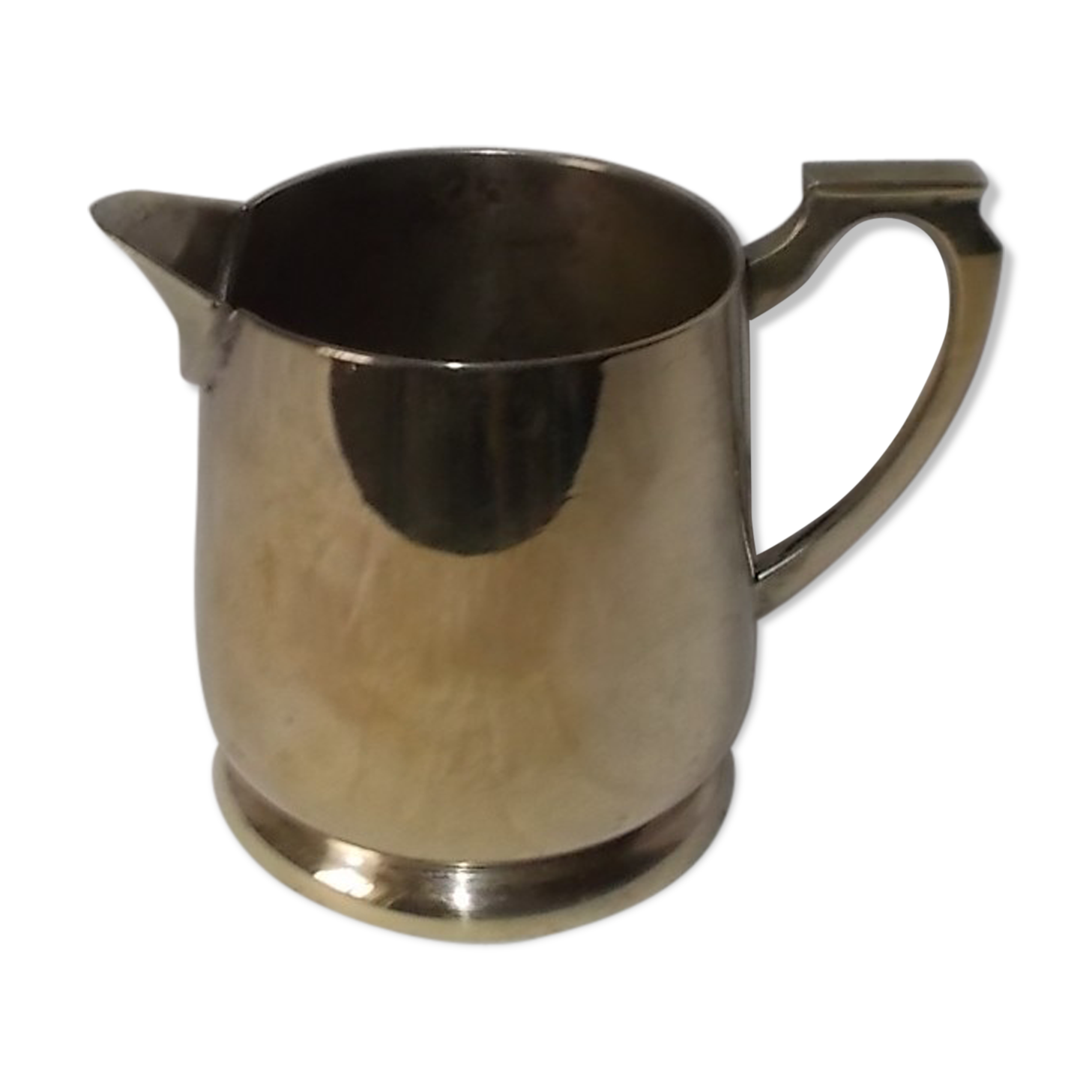 Silver-plated jug