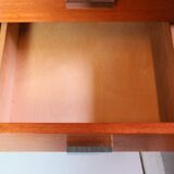 Bureau Boomerang avec pieds triangulaires de Cees Braakman pour Pastoe, design hollandais, années 1950