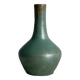 Vase en céramique vert émaillé