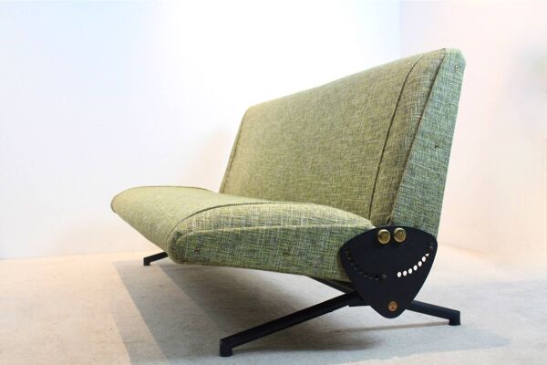 Canapé-lit D70 par Osvaldo Borsani pour Tecno, 1954