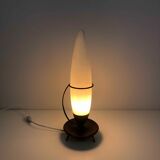 Lampe de table opaline du milieu du siècle par Philips, années 1960