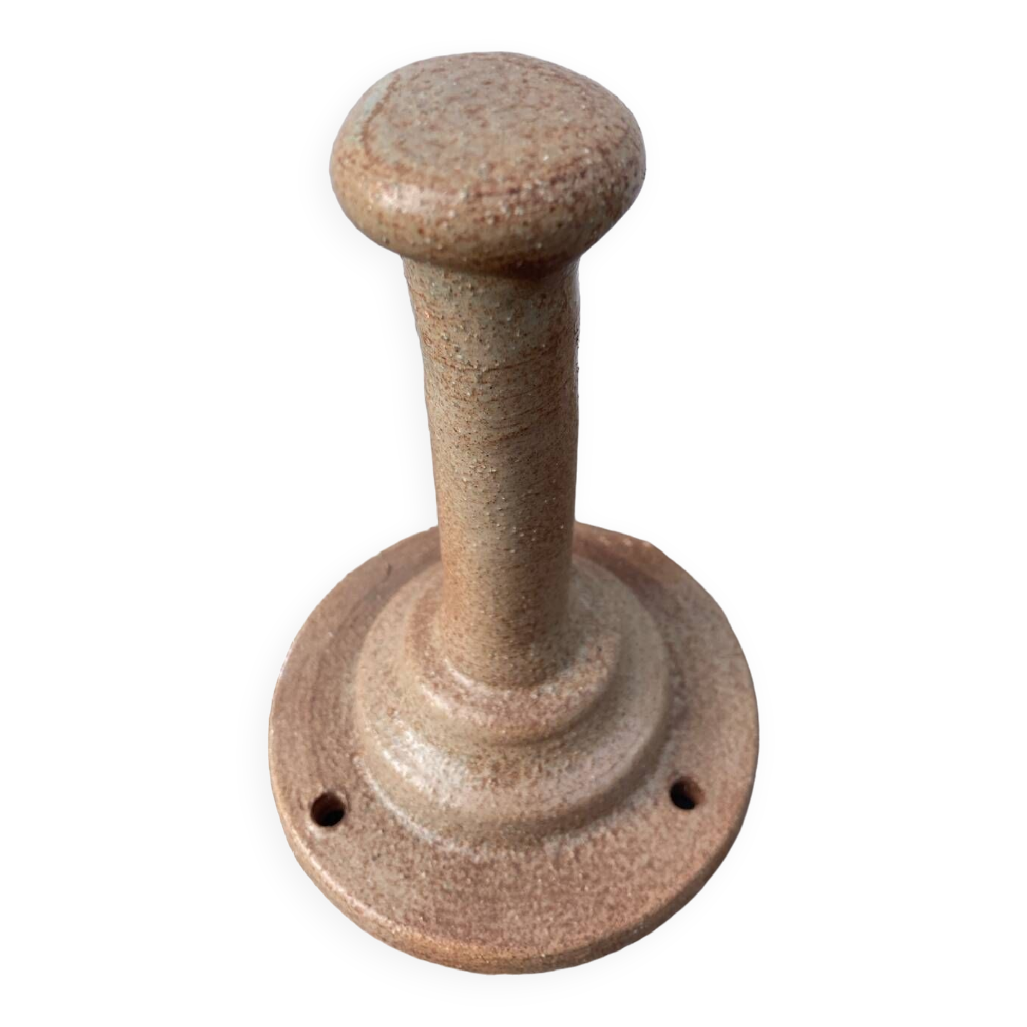 Coat hook sandstone wall light