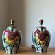 Desvres ceramic lamps - Henri Delcourt