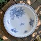 Shallow dish 19th century ironstone Sarreguemines Flore collection