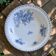 Shallow dish 19th century ironstone Sarreguemines Flore collection