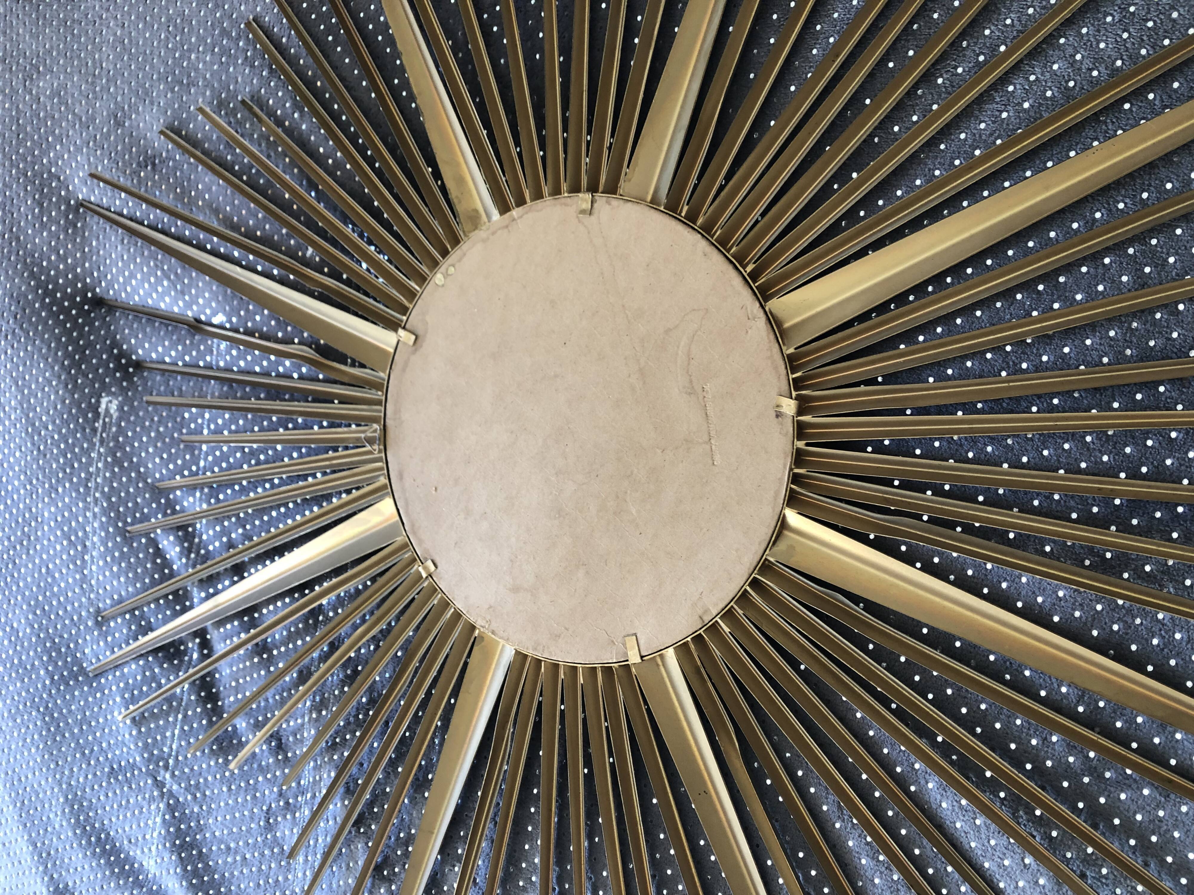 Mirror Chaty Vallauris curved 60s