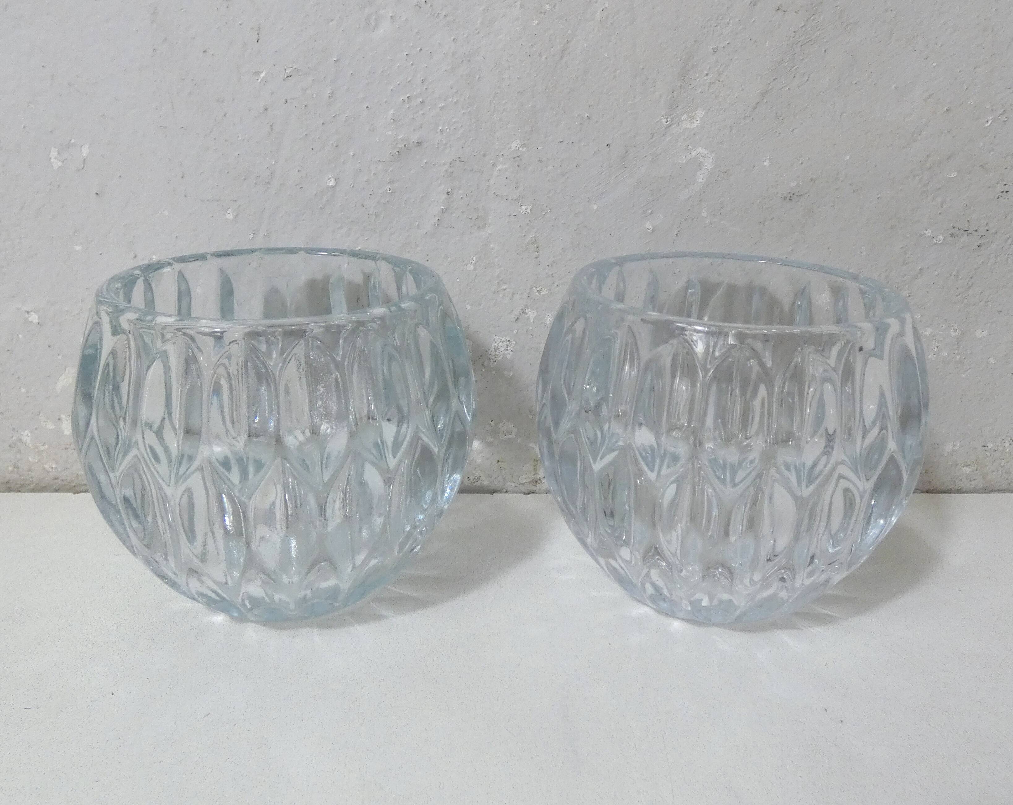pair of tealight candle holders