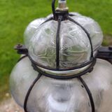 Pair of Blown Glass Suspensions