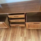 Danish design shelving system, teak, scandinavian style by dyrlund