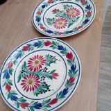 Two HB Quimper Plates
