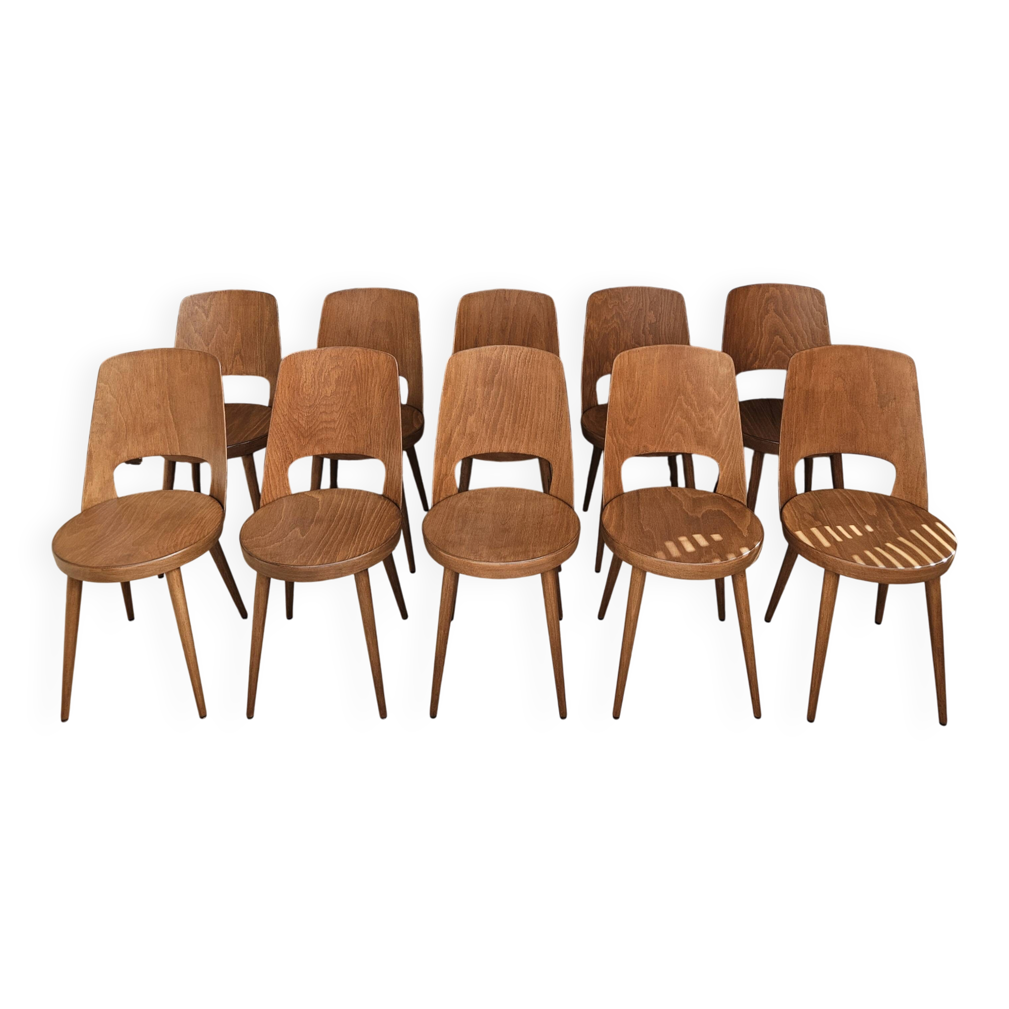 10 Baumann Mondor chairs