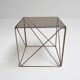 Geometric Isocele side table by Max Sauze, 1960s