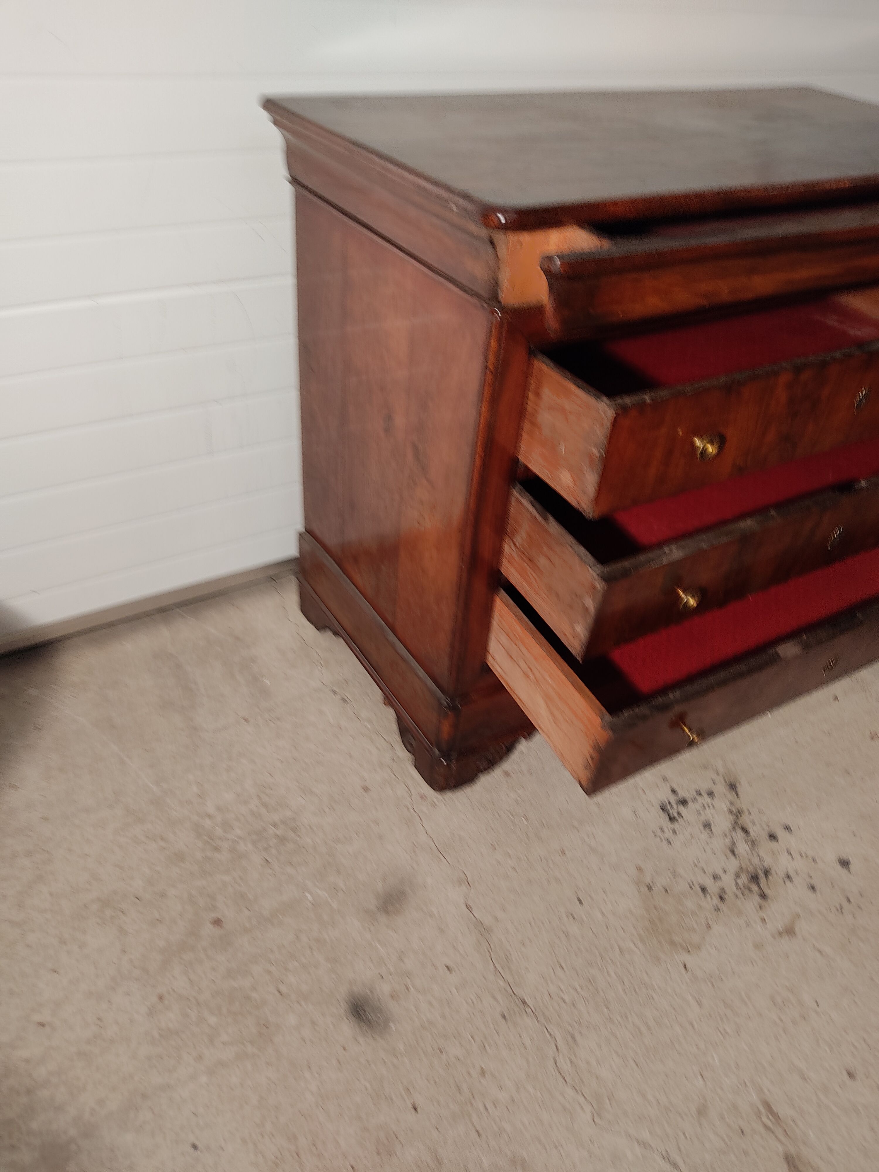 Louis Philippe dresser 19eme in oak