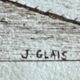 Tableau Lavis encre Paris Montmartre (rue Chevalier de la Barre) signé J. G