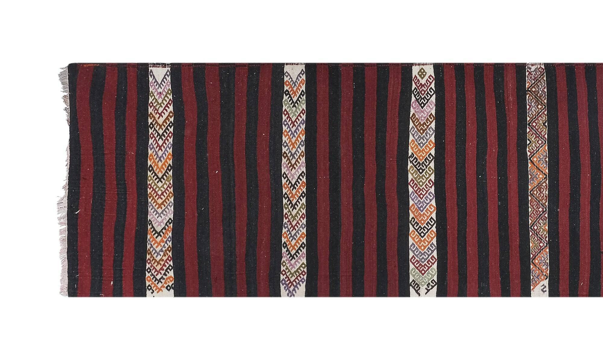 Vintage Turkish hallway rug 68x310 cm