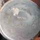 Pair of Art Deco vases in aluminium Signed