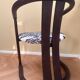Chinese style chair, renovated & upholstered with Tigermountain by Dedar