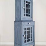 50s display case - small blue dresser