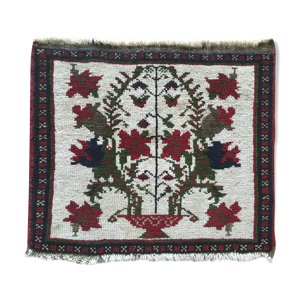 Tapis 48 x 45 en laine